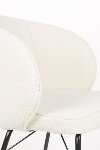 2 fauteuils Joa - Blanc - En polyester
