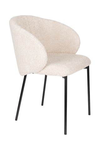 2 fauteuils Ayle - Beige - En polyester