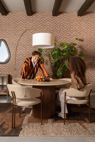 Table à manger en chêne - 115 x 75,6 cm