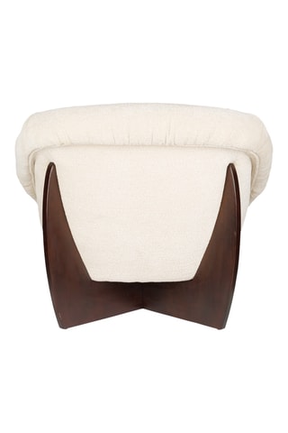 Fauteuil - Beige - En polyester