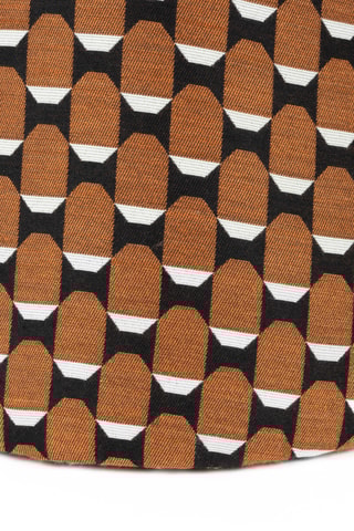 Pouf - Marron - En polyester