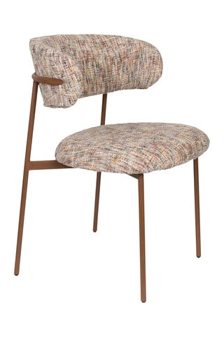 2 chaises en bois Claes - 78,5 x 56,5 x 57,5 cm