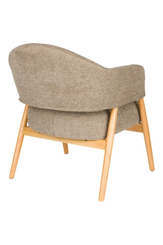 Fauteuil Indy - Taupe - En polyester