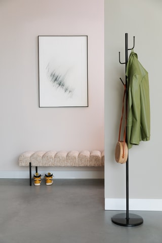 Banc en hêtre Jethro - Beige - 160 x 41,5 x 45 cm