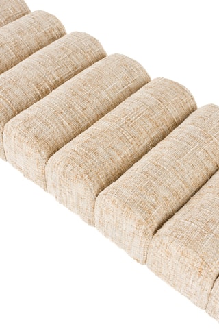 Banc en hêtre Jethro - Beige - 160 x 41,5 x 45 cm