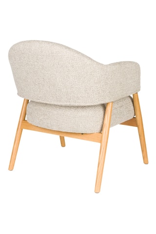 Fauteuil Indy - Beige - En polyester