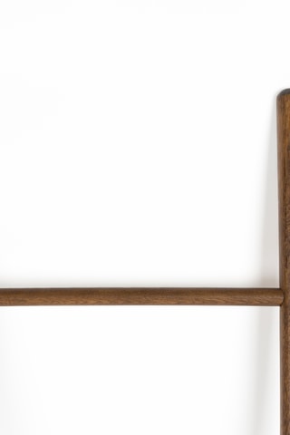 Echelle décorative en chêne John - Marron - 52 x 156,5 x 3,5 cm