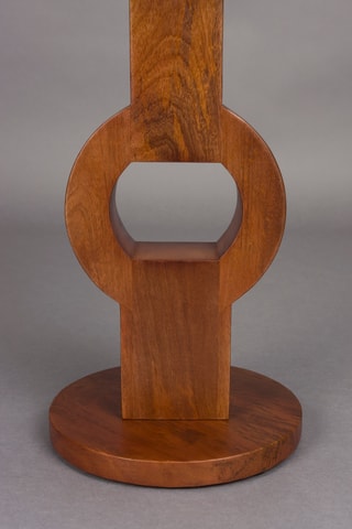 Table d'appoint en manguier - 53 x 36 cm