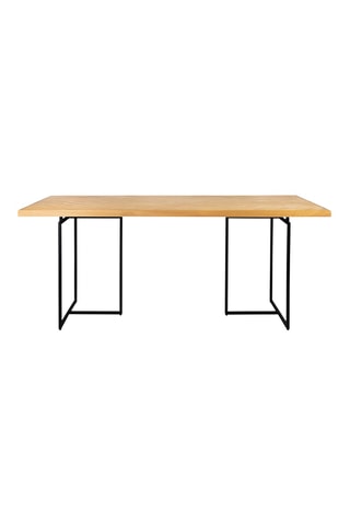 Table à manger en acacia et hêtre Class - 220 x 90 x 75 cm