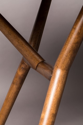 Table à manger en noyer et bois d'hévéa Malaya - 180 x 90 x 74 cm