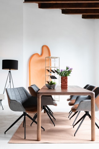 Table à manger en frêne Storm - 220 x 90 x 75 cm