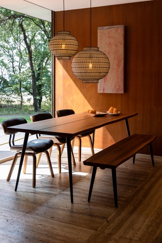 Table à manger Alagon - 200 x 90 x 75cm