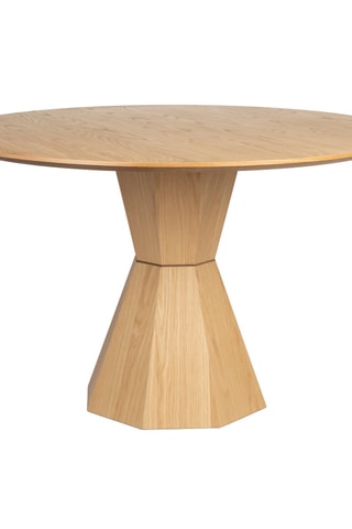 Table à manger en bois d'acacia et chêne Lotus - 120 x 75 cm