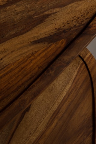 2 tables basses en bois de sesham Sham - 110 x 40 x 60 cm