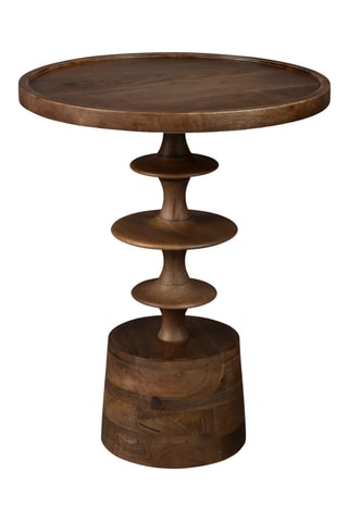 Table d'appoint en manguier Cath - 46 x 58 cm