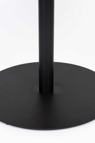 Table d'appoint en chêne et bois de sesham Yuri - 56 x 40 cm