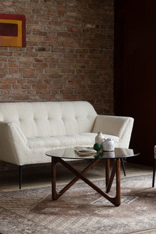 Table basse en chêne Naia - 80 x 40 cm