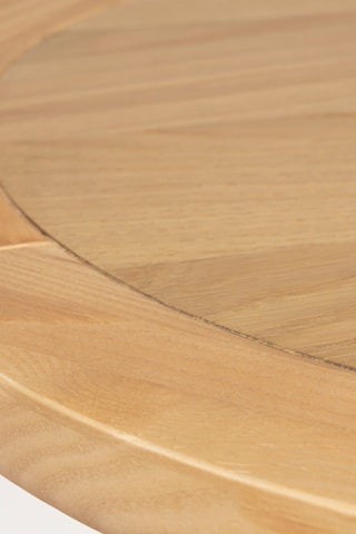 Table d'appoint en frêne et chêne Storm - 45 x 35 cm