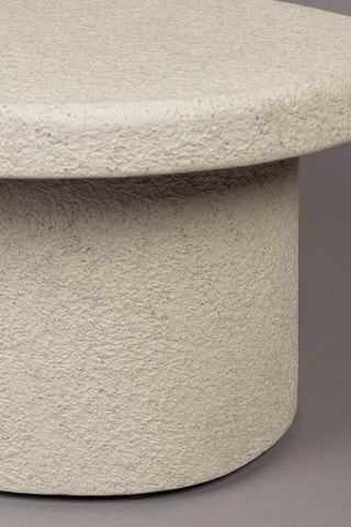 Table basse en marbre Veda - 49 x 74 x 28 cm