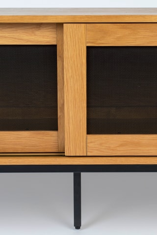 Meuble TV 2 portes en chêne Hardy - 160 x 60 x 45 cm