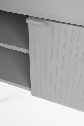 Meuble TV 2 portes Cayo - 150 x 40 x 55 cm