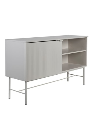 Meuble TV 1 porte Cayo - 124 x 75 x 40 cm