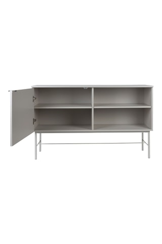 Meuble TV 1 porte Cayo - 124 x 75 x 40 cm
