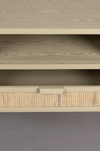 Meuble TV en sapin Yasu - 148 x 60 x 38 cm