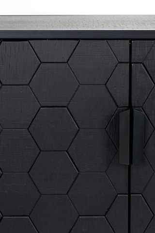 Meuble TV 4 portes Linc - 140 x 39 x 58 cm