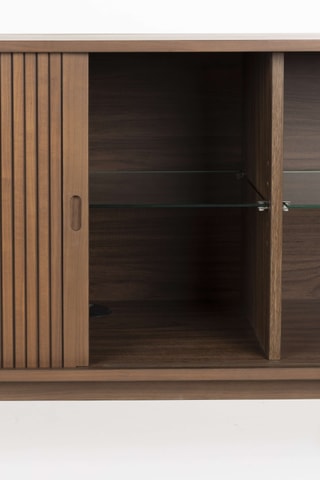 Meuble TV 2 portes Barbier - 180 x 40 x 74,6 cm