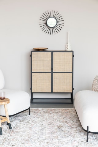 Commode 2 portes Guuji - 100 x 80 x 38 cm