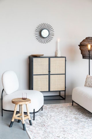 Commode 2 portes Guuji - 100 x 80 x 38 cm