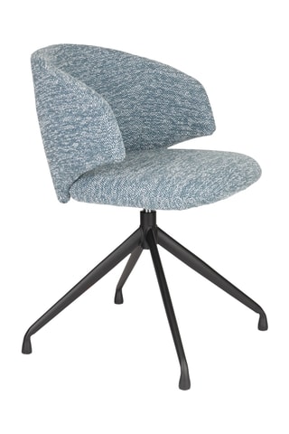2 fauteuils pivotants Balado - bleu - En polyester