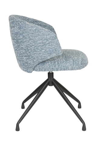 2 fauteuils pivotants Balado - bleu - En polyester