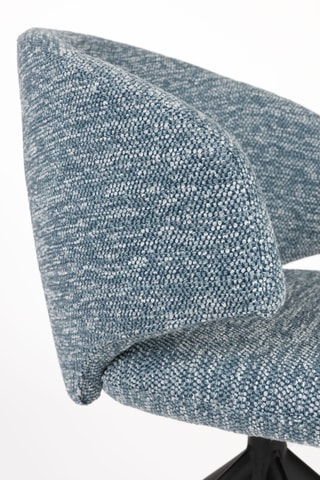 2 fauteuils pivotants Balado - bleu - En polyester