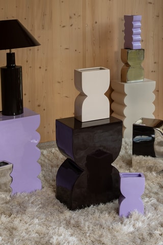 Table d'appoint Curves - 45 x 30 x 21 cm