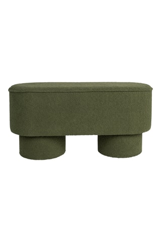 Pouf Marcos - Vert - En polyester