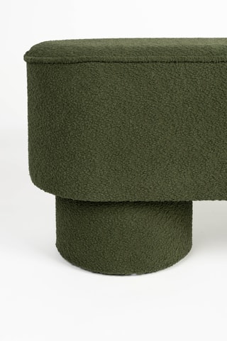Pouf Marcos - Vert - En polyester
