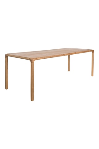 Table à manger en chêne et frêne Storm - 220 x 90 x 75 cm