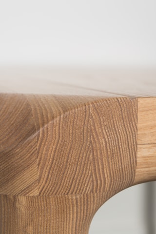 Table à manger en chêne et frêne Storm - 220 x 90 x 75 cm