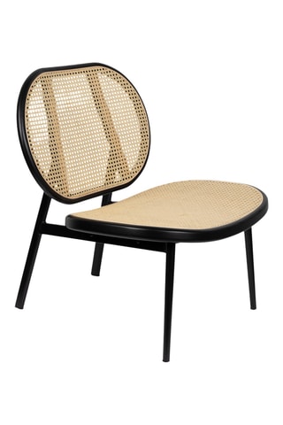 Fauteuil Spike - Noir - En tissu