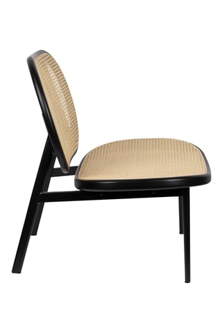 Fauteuil Spike - Noir - En tissu