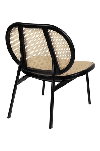 Fauteuil Spike - Noir - En tissu