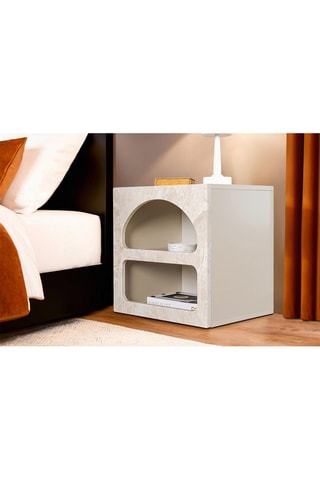 Table de chevet Lorin - 50 x 50 x 40 cm