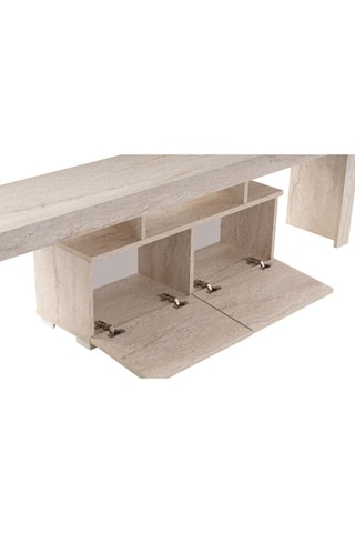Meuble TV 2 abattants Enclave - 180 x 50 x 31,3 cm