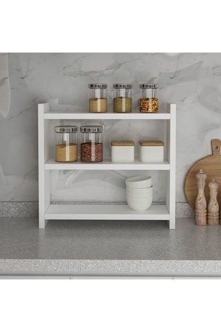 Etagère de cuisine 3 niveaux - 44 x 10 x 40 cm