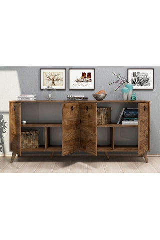 Bahut 4 portes - 180 x 45 x 80,8 cm