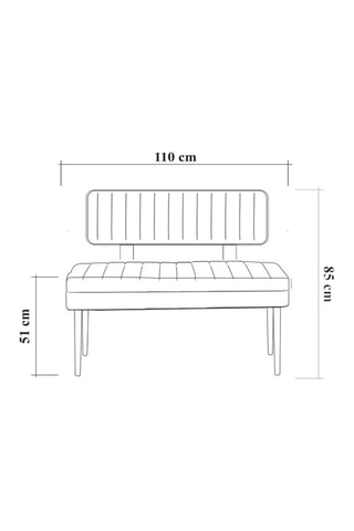 Banc-coffre Vina Bank Green Atlantic - 110 x 85 x 40 cm