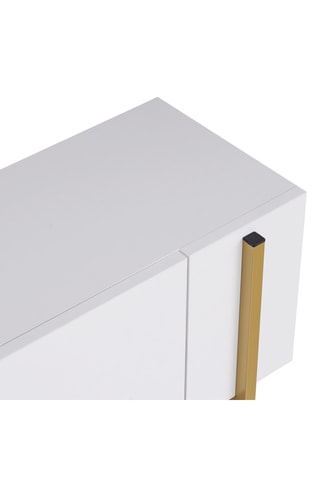 Meuble TV 2 abattants - 180 x 45,5 x 29,5 cm