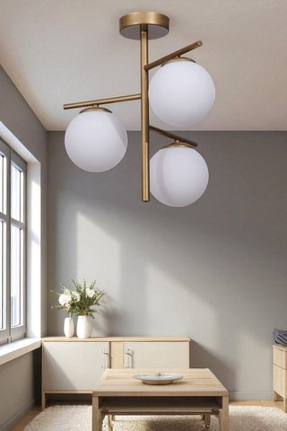 Plafonnier - Doré - 40 W